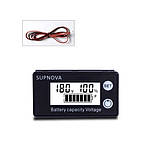 Індикатор рівня акумулятора 8-100 В білий екран, фото 2