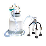 ХЗДО УІД-20 М115 Нержавійка доїльній апарат для корів, фото 9