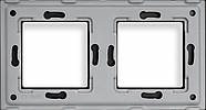 Подвійна розетка з USB + Type-C 1DAL | Сірий 2 гнізда (P157-STUTCX2.GR), фото 6