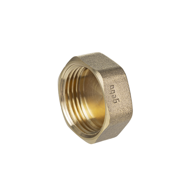Корок заглушка латунна різьбова ВР 3/4" Gebo Gold арт.300