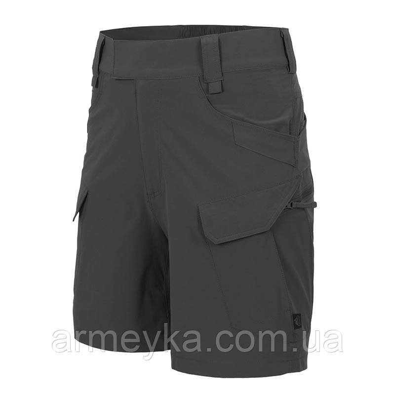 Шорти otus (outdoor tactical ultra shorts) сірий змішувальний Helikon-Tex®