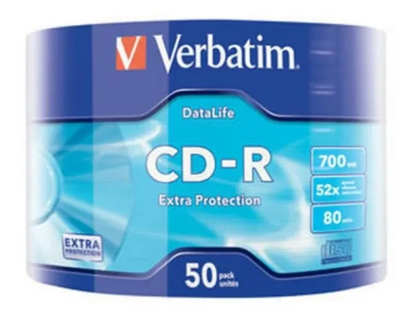 Диск Verbatim CD-R 43787 50 шт 700 MB