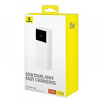 Портативна Батарея Baseus Star-Lord Digital Display 30000mAh 65W, White, фото 5