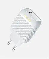 Адаптер живлення для телефона Luxe cube Dynamic 18W White (4446689880643) 1USBх3A
