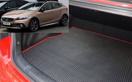 Килимок ЕВА в багажник Volvo V40 '12-19 / Volvo Cross Country '12-19, фото 3