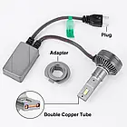 H7 LED HEADLIGHT 60W Canbus 12-24 В Комплект 2шт (1 рік гарантії!), фото 9