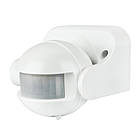 Інфрачервоний датчик руху BIOM IRM-04W для автоматичного вмикання світла 1200Вт 180° настінний