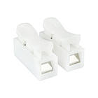 Клема WTB-2 швидкого монтажу для електропроводки 2 входи 2 виходи 10А 250В 0,2-2,5mm2