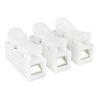 Клема WTB-3 для підключення проводів 0,2-2,5mm2 3 входи 3 виходи 4А 250В для електропроводки