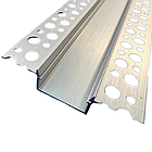 Алюмінієвий профіль BIOM LDP-141 для гіпсокартону прямий для монтажу стель і перегородок 58х14