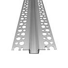 Алюмінієвий профіль BIOM LDP-131 для прихованого монтажу освітлення інтер'єру 2м 55х13