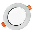 Світильник світлодіодний Biom DF-6G 6Вт круглий для освітлення приміщень енергозберігаючий 5000К сірий