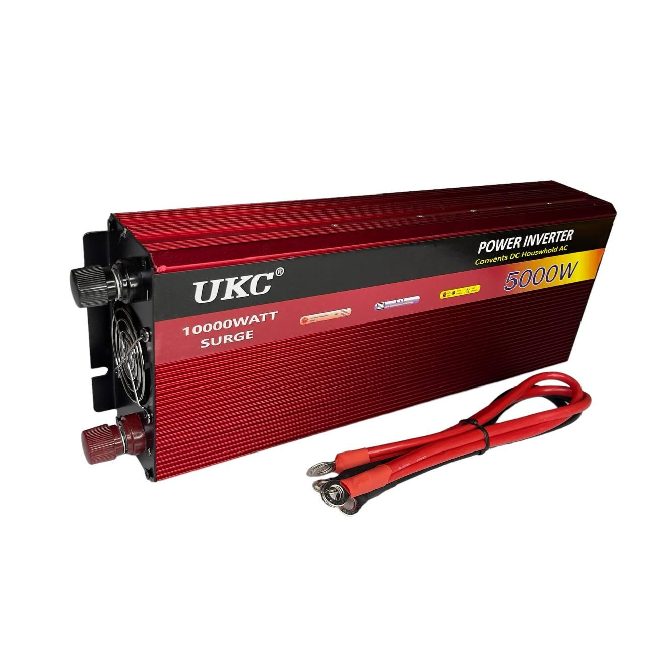 Перетворювач автоінвертор UKC 12V-220V AR 5000W з функцією плавного пуску 8268