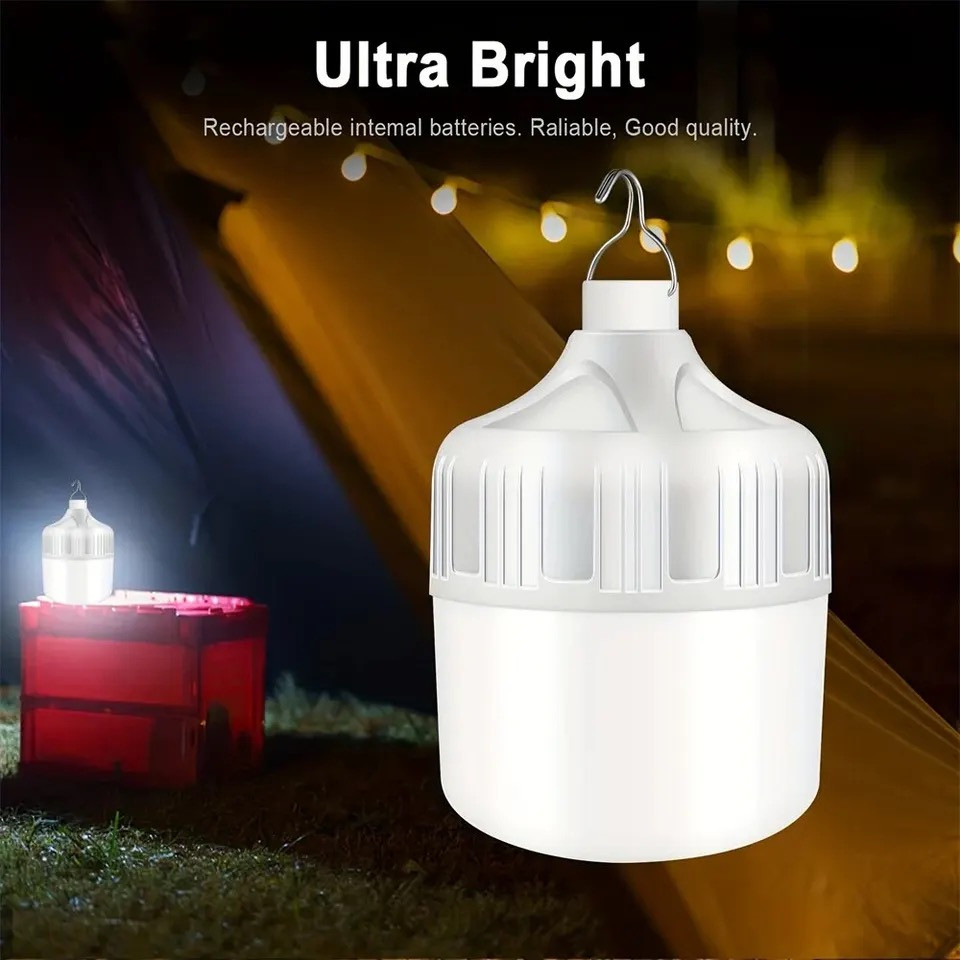 LED-лампа світильник з акумулятором від USB-нічник, що перезаряджається, автономний, акумуляторний