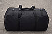 Транспортна сумка Чорна US 130 літрів, тактичний баул великий рюкзак армійський ВСУ ЗСУ МВС ДСНС, фото 9