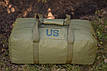 Армейська сумка US 65 літрів, водонепроникна, військовий баул тактичний рюкзак Олива НГУ ВСУ ЗСУ, фото 7