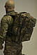 Армійський тактичний рюкзак на 45 літрів Мультикам для військових ВСУ ЗСУ НГУ, фото 4