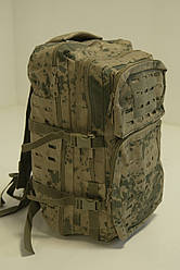 Армійський тактичний рюкзак на 45 літрів Пісочний для військових ВСУ ЗСУ НГУ