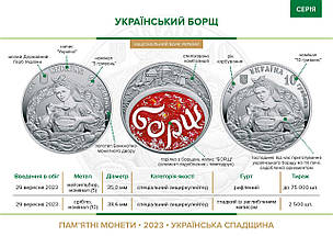 Срібна монета НБУ "Український борщ", фото 6