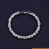 Чоловічий сталевий браслет Steel Rage сталь 316L без позолоти