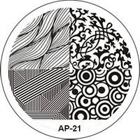 Пластина диск для стемпінгу AP 21