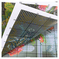 Набір для вишивки хрестиком Нічний трамвай 50х40 см, 14 ct. Набір для рукоділля Нічне місто