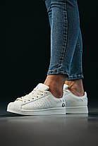 Жіночі Кросівки Adidas Superstar Beige / Адідас Суперстар Бежеві, фото 2