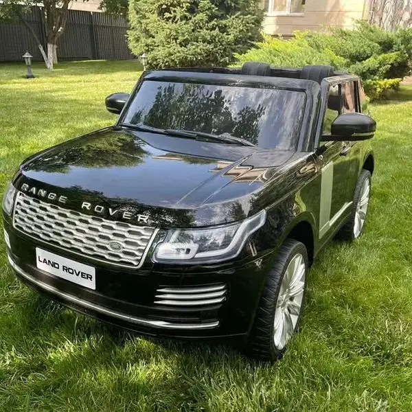 Дитячий електромобіль на акумуляторі Джип Range Rover M 4175 з пультом р/у для дітей 3-8 років чорний