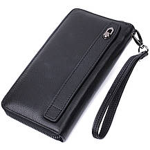 Зручний клатч для чоловіків із натуральної шкіри ST Leather 22681 Чорний, фото 3