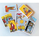 Таро Райдер-Уейт Дурень Подарунковий набір з книгою Мартін Велс Таро Уейта. Глибинна символіка карт, фото 7