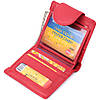 Яскравий гаманець для жінок із кишенею для монет із натуральної шкіри ST Leather 22726 Червоний, фото 7