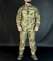 Тактична військова польова форма піксель рип стоп ЗСУ комплект одяг ВСУ штани та кель