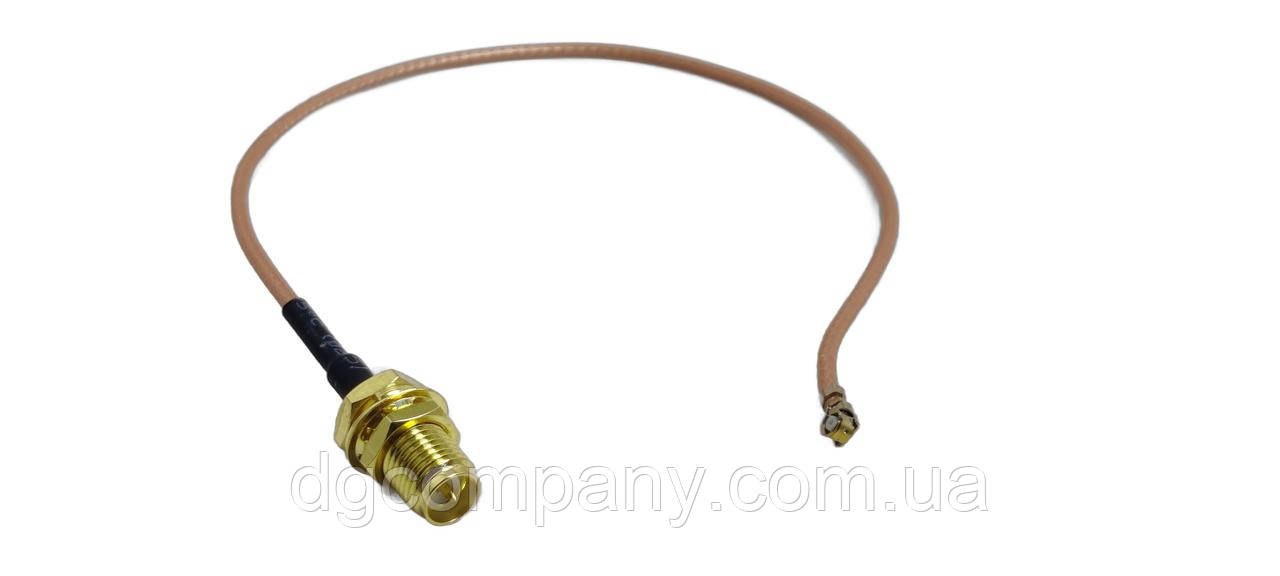 Перехідник пигтейл RP SMA male-IPX, 20см