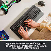 Клавіатура Logitech Signature K650 USB/Bluetooth UA Graphite (920-010945), фото 3
