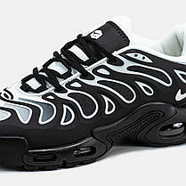 Чоловічі Кросівки Nike Air Max TN Plus Drift Black White / Найк Аїр Макс ТН Плюс Дріфт Чорні з Білим, фото 5