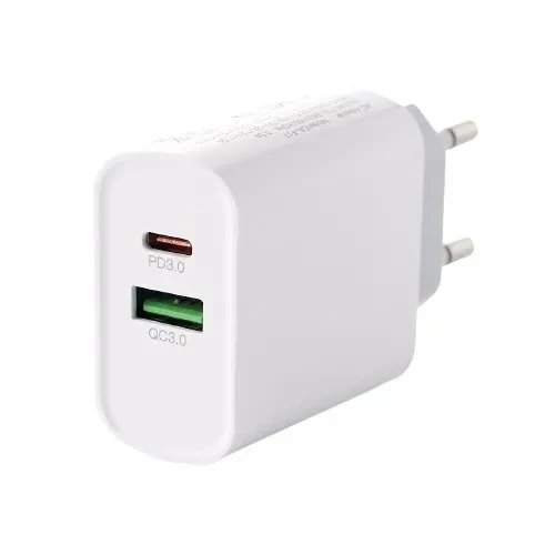 Адаптер живлення для телефона DC (CA-F17) White PD+QC3.0/ 20W Fast Charger, фото 1