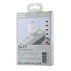 Адаптер живлення для телефона DC (CA-F17) White PD+QC3.0/ 20W Fast Charger, фото 3