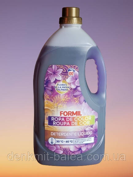 Гель Форміл для прання кольорових тканин Formil Relaxing XXL Color 5 л