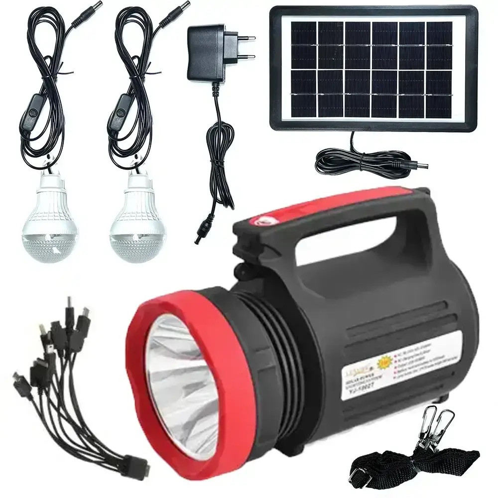 Ліхтар-станція Luxury YJ-1902T 22SMD 2 лампи Powerbank solar ЗУ220В 3 режими 5W