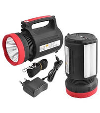 Ліхтар-станція Luxury YJ-1902T 22SMD 2 лампи Powerbank solar ЗУ220В 3 режими 5W, фото 4