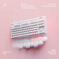 Клавіатура Logitech G713 Aurora Gaming GX Red USB UA Off-White (920-010678), фото 7