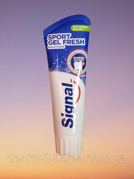 Зубна паста свіжість Signal Sport Gel Fresh 75 мл.
