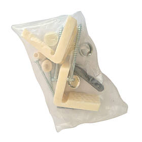 Кріплення унітазу до підлоги LiSeven кутове, прихований монтаж