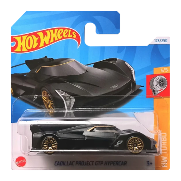 Машинка Хот Вілс 1:64 Cadillac Project GTP Hypercar колекція HW Turbo Hot Wheels Mattel HRY60