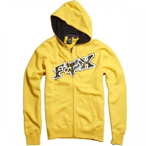 Толстовка FOX Up Against Zip Hoodie [Yellow], M