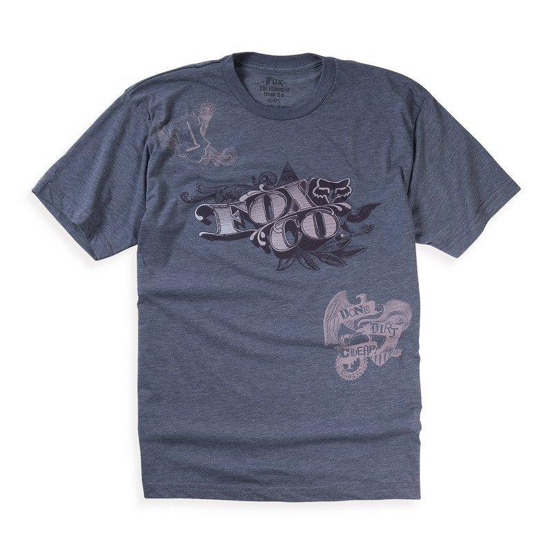 Футболка FOX Counterfeit Heathered Tee [Purple], S