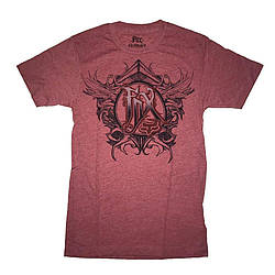 Футболка FOX Reaction Heathered Tee [Red], S