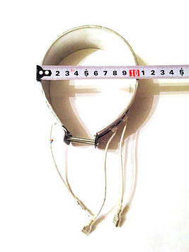 Тен (нагрівач) для термопота Ø 105 мм / 500 W / 220 V / 3 виведення.