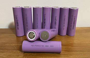 Акумулятор 21700 BAK N21700CG-50 5000mah 3.6V 10.2A