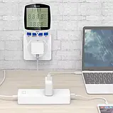 Цифровий лічильник споживання енергії Ватметр 16 А 3680 Вт Izoxis 23576 Польща, фото 4